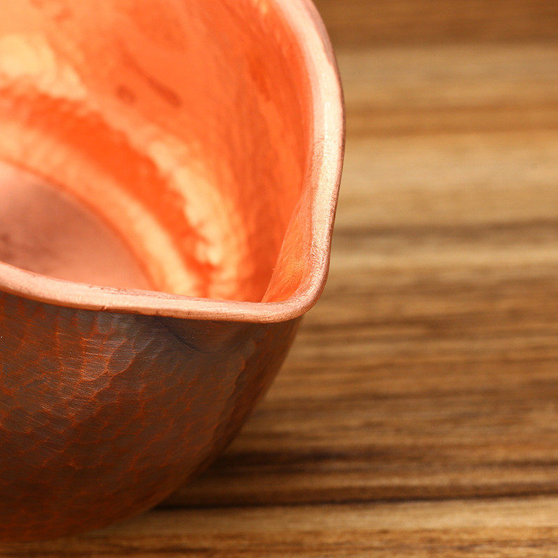 刀锋手柄紫铜艺功夫分茶器加厚隔热铜杯公道杯茶道公杯古典大肚铜,淘宝优惠券,粉丝福利购,淘宝优惠卷