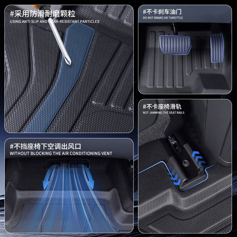 海狮05脚垫比亚迪汽车dmi专用全包围用品24款tpe改装配件车内装饰,淘宝优惠券,粉丝福利购,淘宝优惠卷