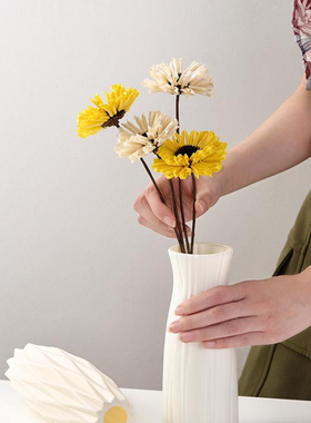 北欧简约创意花瓶家居插花水培装饰品客厅现代居家摆件