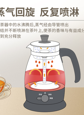金灶煮茶壶蒸汽喷淋式煮茶器