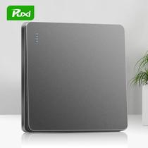 Puxi Grey Switch Socket Open Multi Control Switch Home Wall Midway Switch Single Open Multi-Control Switch Face