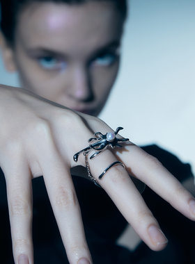 设计感珍珠戒指PEARLONA简约