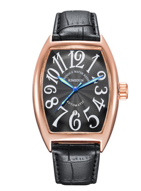 Men's belt automatic mechanical watch酒桶形皮带全自