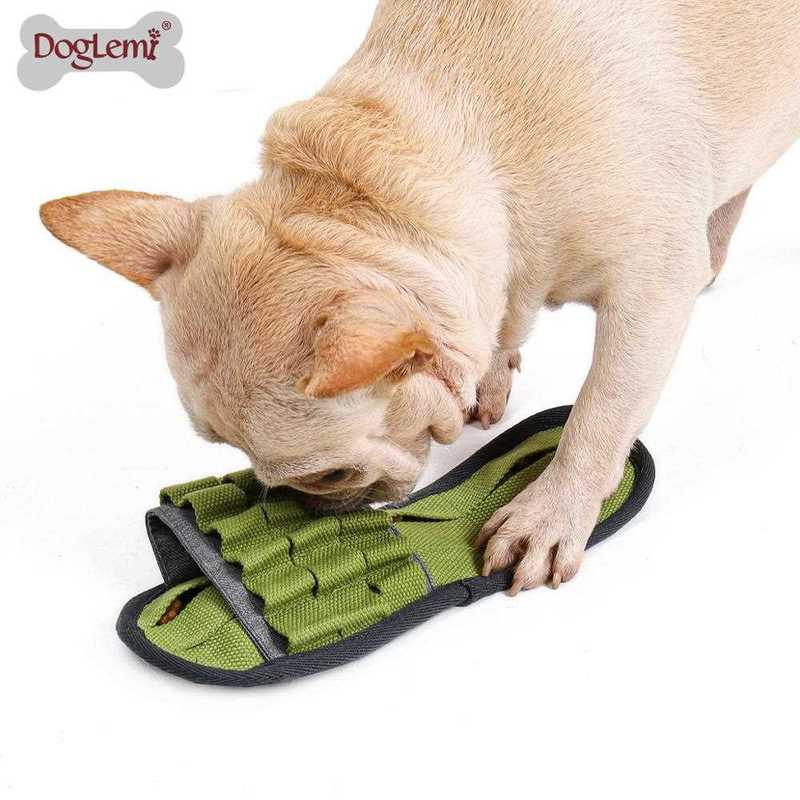 Dog Chew Toys Teeth Cleaning Molar Slipper Design Pet Toys - 图3