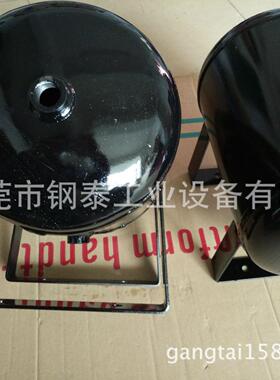 支持定制碳钢储存空气钢板GTC-20L小型5L储运设备卧式空气储气罐
