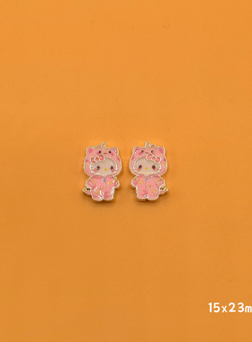 【9月14】合金立体泳衣Kt荷花Kt小熊Kt手机链串珠DIY饰品配件材料