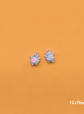 【8月22新】合金吊孔欢呼猫和时光小猫小配件DIY手作饰品配件