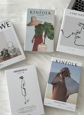 快速发货简约现j代北欧风格假书仿真书装饰品道具摆设模型创意客