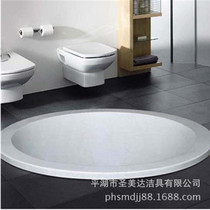 Home Acrylic Embedded round home Bathtub Surfing Massage Bubble Bath Tub Independent family tub