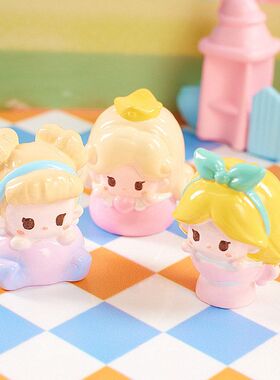 儿童女生公主创意网小妹公仔玩