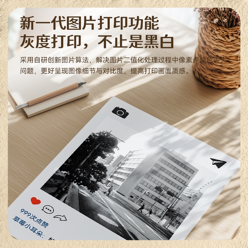 精臣商业B1Pro/B21Pro/B2Pro图片相片简笔画打印纸手账大头贴照片可涂色复古风儿童涂鸦不干胶贴纸标签打印纸 - 图3