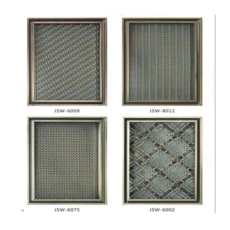 不锈钢金属网屏风隔断青古铜酒店大堂筛网镂空简约编织网装饰定制-图2