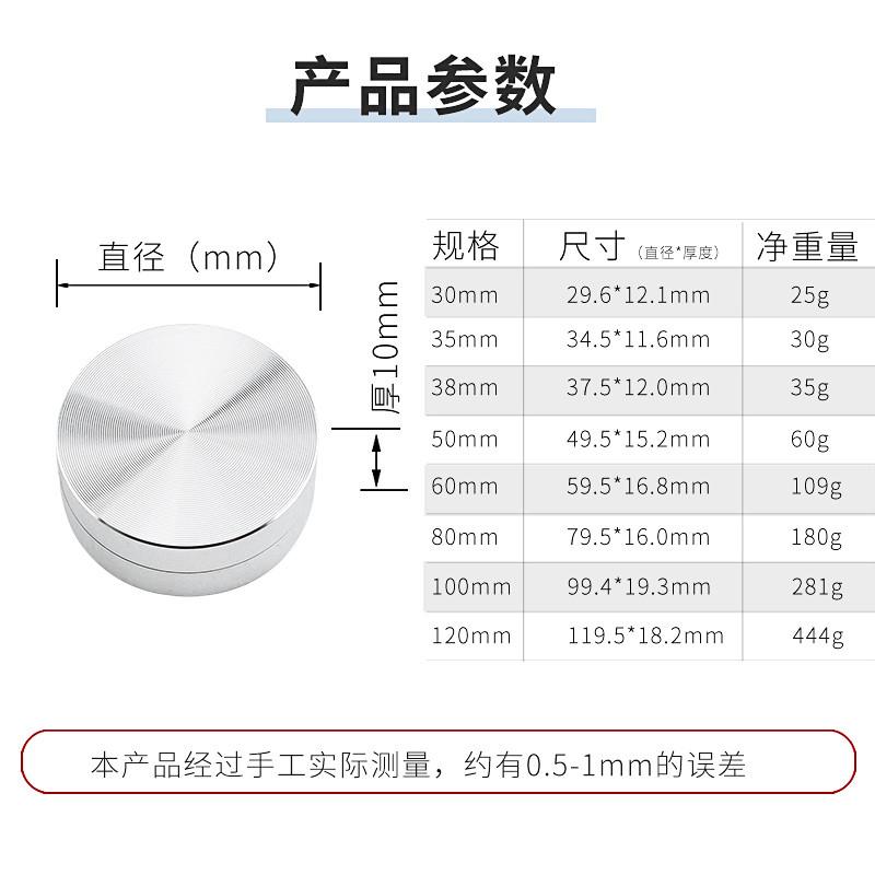 小型转盘手动旋转台家具配件展示转盘转盘底座轴承特小展示工艺品