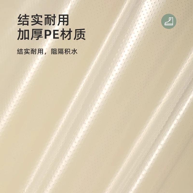 博沃尼克一次性雨鞋套学生儿童雨天防水防滑成人耐磨专用防雨脚套