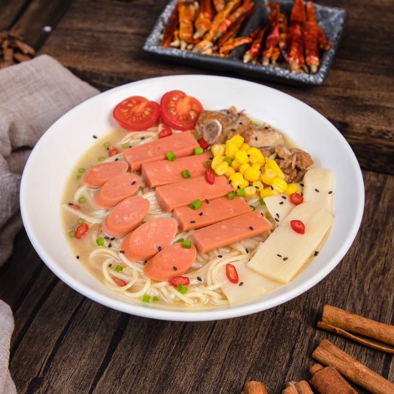 双汇王中王火腿肠240g一整箱批发65g大根香肠烤肠泡面肠休闲零食 - 图1