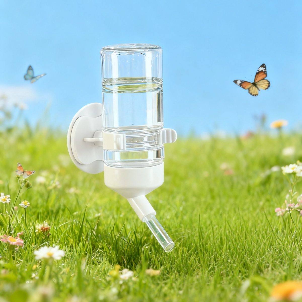 刺星球仓鼠真空玻璃嘴静音金丝熊防漏水水壶饮水器喝水支架挂笼,淘宝优惠券,粉丝福利购,淘宝优惠卷