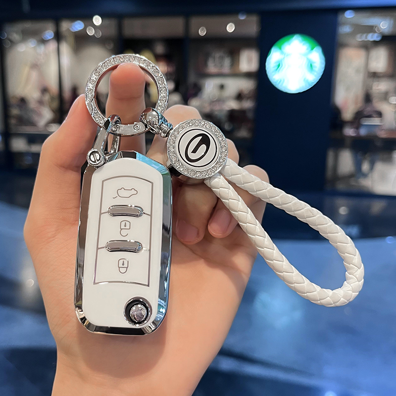广汽传祺GS4钥匙套影豹GS8 GS5 7GA346汽车GM8包扣gs3m6pro2021款 - 图0