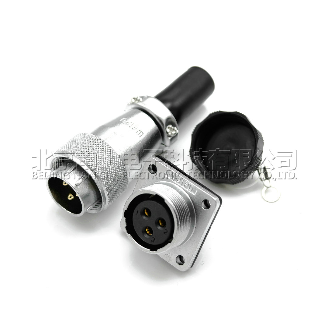 威浦WEIPU航空插头WS20插座2芯3芯4-5-6-7-8-9-12-15芯TQ/Z连接器 - 图1