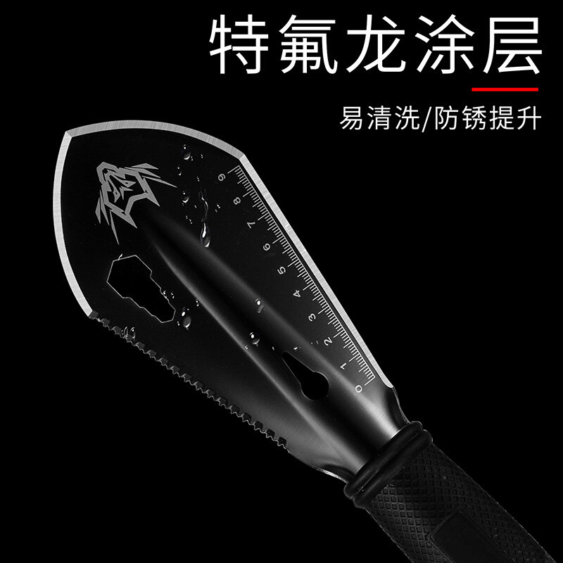 户外工兵铲子多功能小号手铲野外铁锹便携车载锰钢加厚应急铲钓鱼,淘宝优惠券,粉丝福利购,淘宝优惠卷