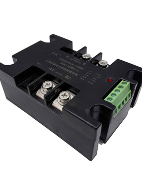 单相固态调压器,可控硅调压模块100A,SSR-100WA-H,可接4-20MA