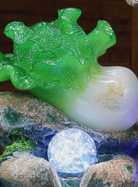 葫芦水风流水摆件循环水小型桌面客厅造景镇宅招财生财风水轮开??