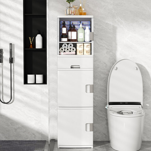 40HP bathroom bathroom storage rack drawer storage cabinet storage household large capacity storage box plastic living room