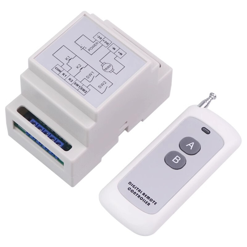 6V12V24V遥控直流电机正反转控制器继电器驱动升降控制模块带限位 - 图3