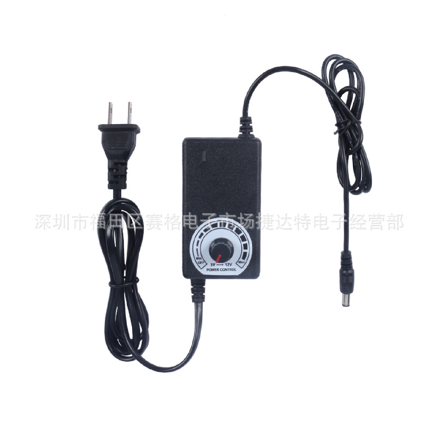 3-12v3a调压调光电源 可调节36w调速 led灯小风扇 直流稳压适配器 - 图3