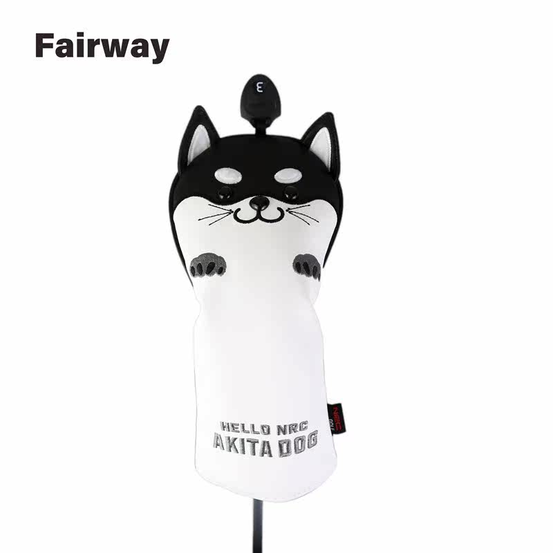 NRC Golf Club Head Covers 1Pcs Driver Fairway Wood Hybrid Co - 图2