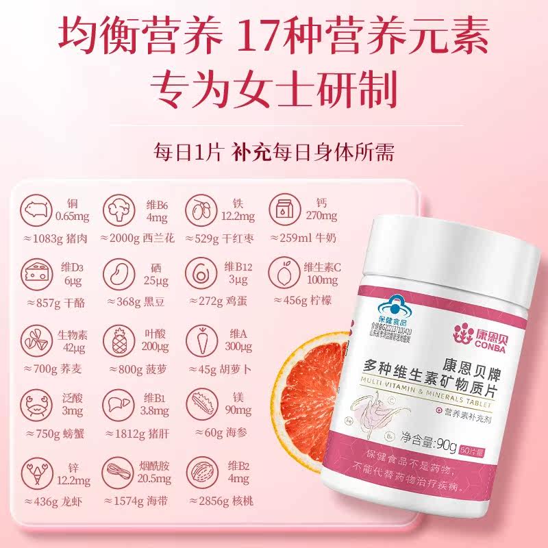  康恩贝平晋维生素/复合维生素