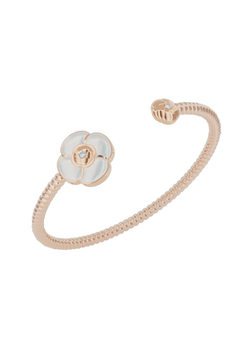 诺麟NOLYN山茶花手镯手饰气质轻奢高级感小众设计百搭简约