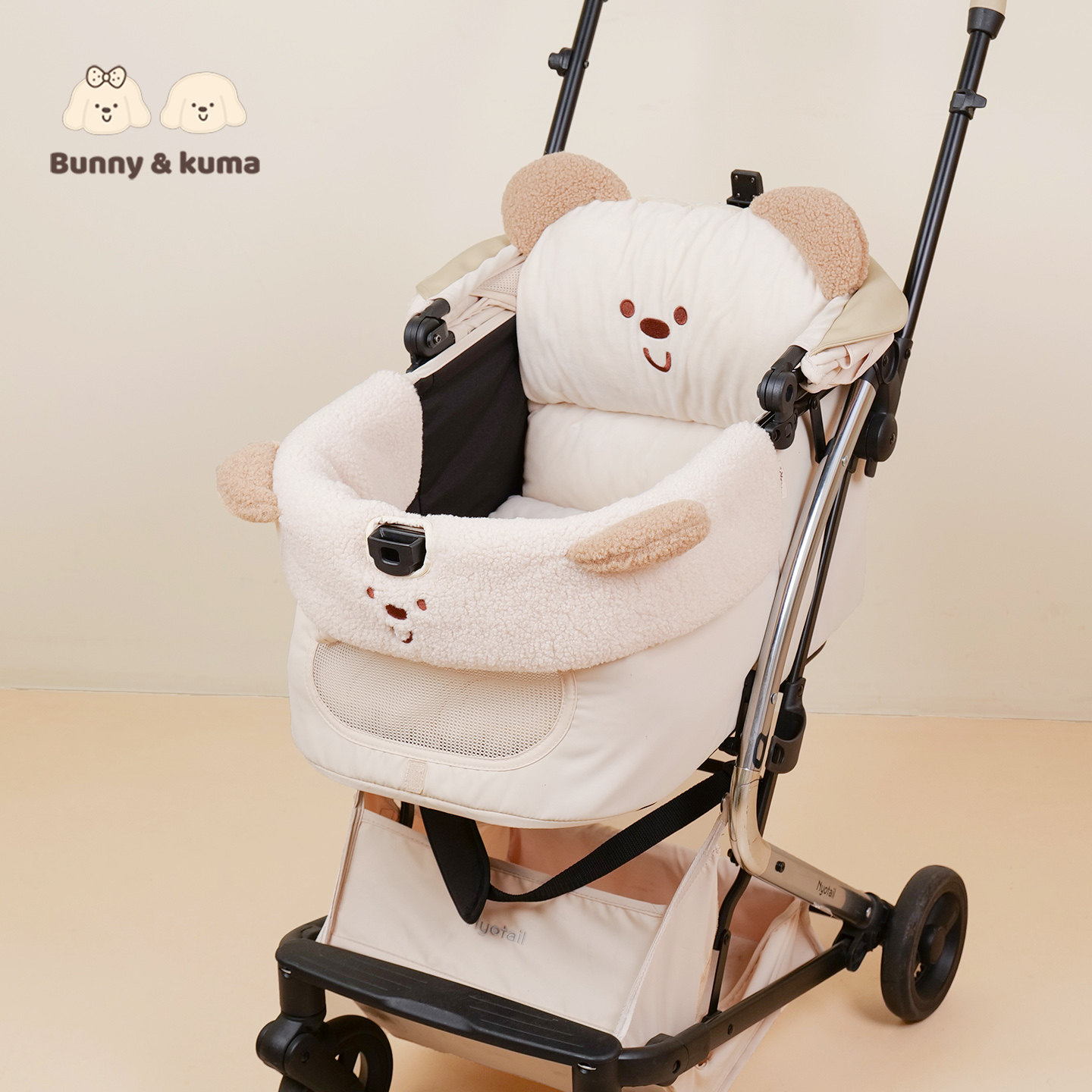 宠物推车围边防脏巾垫子枕头秋冬保暖三件套猫狗推车通用边缘垫,淘宝优惠券,粉丝福利购,淘宝优惠卷