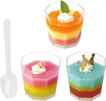 12 12 24pcs 180ml Ice Creams Dessert Cups Ice Bowl containers Cr
