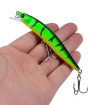 1PCS Minnow Filing Lure 95mm 8g Floating Hard Bait Wobbler