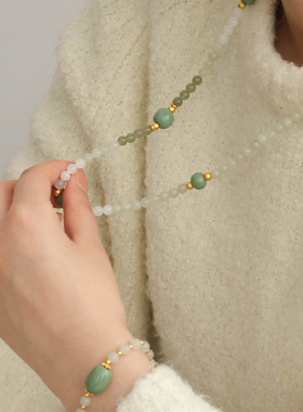 知瓷男女汝瓷手串原创转运珠手链