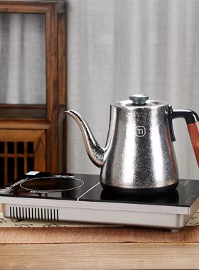 茶马仕内嵌入式电陶炉煮茶全自动上水恒温纯钛电热水壶茶台电茶炉