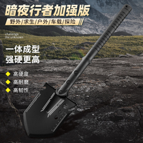 Outdoor Soldier Shovels Camping Shovels shovel-mounted Forklift Truck Multifunction Manganese Steel Shovels Chinese Army Edition Garden Shovels