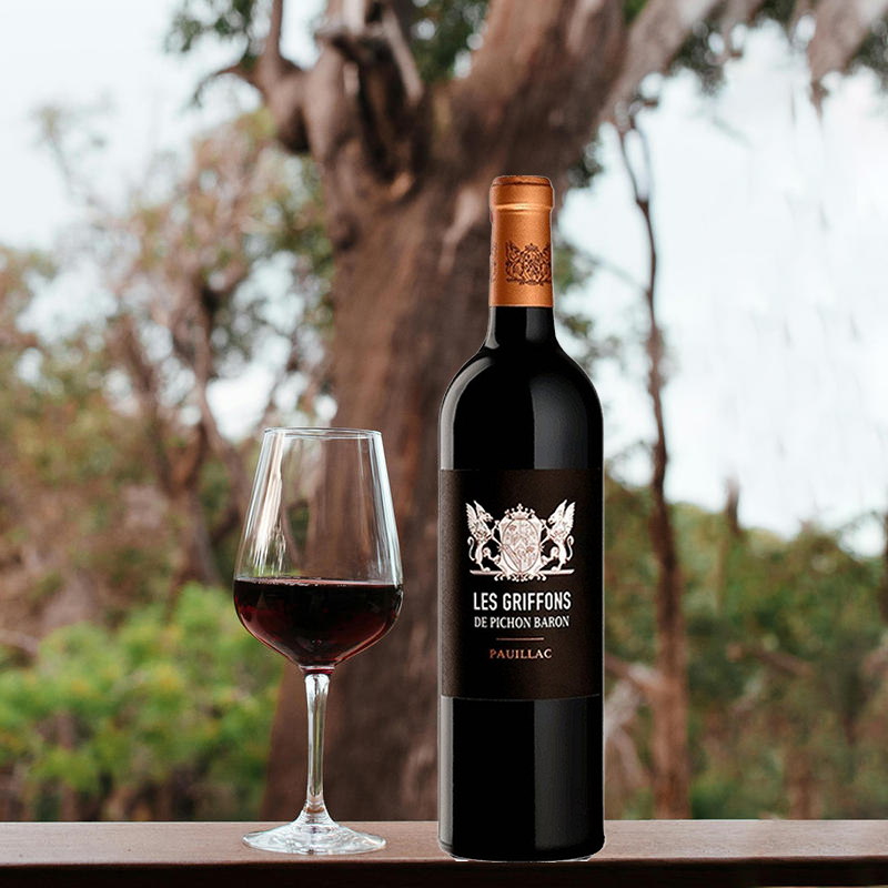 【自营】法国男爵酒庄2020年副牌狮鹫红干红葡萄酒Pichon Baron - 图2