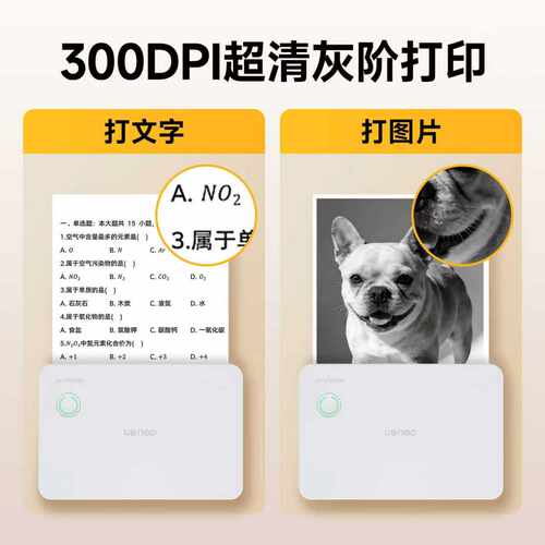【2/3/4寸均可打印】得力X7Pro超清错题扫描小学初高中生专用便携式迷你小型家用学习错题免抄神器X5S打印机 - 图1