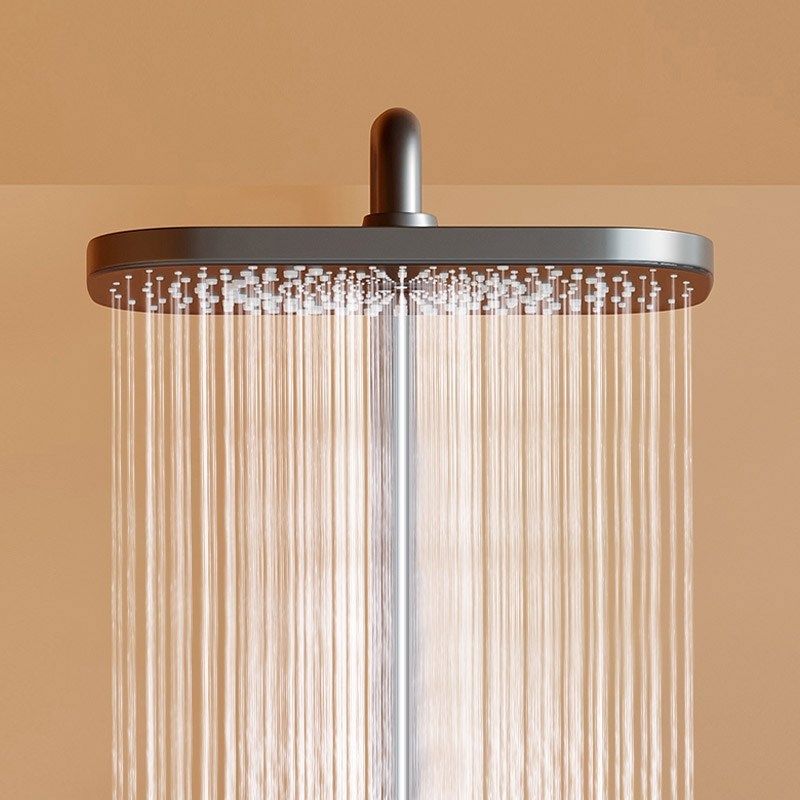 淋浴花洒套装家用枪灰色钢琴按键白色恒温全铜浴室增压冷热沐浴器,淘宝优惠券,粉丝福利购,淘宝优惠卷