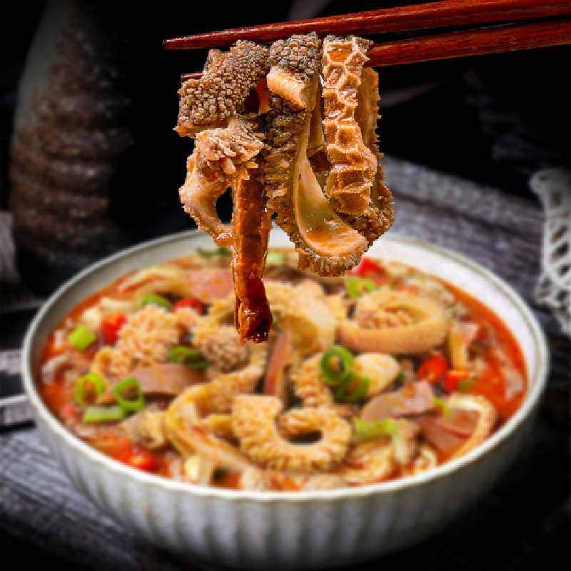 内蒙古特产羊杂汤袋装250g*8袋羊肉羊杂碎熟食即食整套全熟羊肉汤