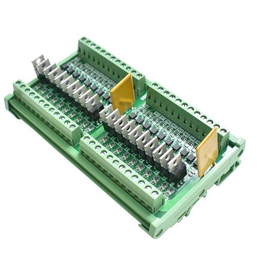 PLC输出放大板 10路NPN晶体管模块光耦隔离保护控制12-24V输入通 - 图2