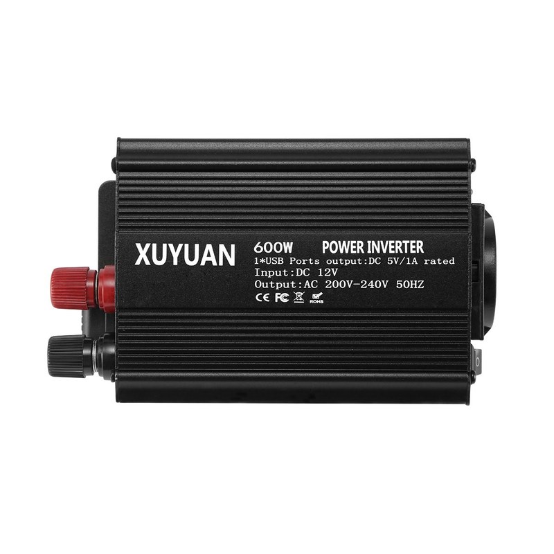 AC 12V To 220V 600W Auto Car Power Converter Inverter Adapt - 图0