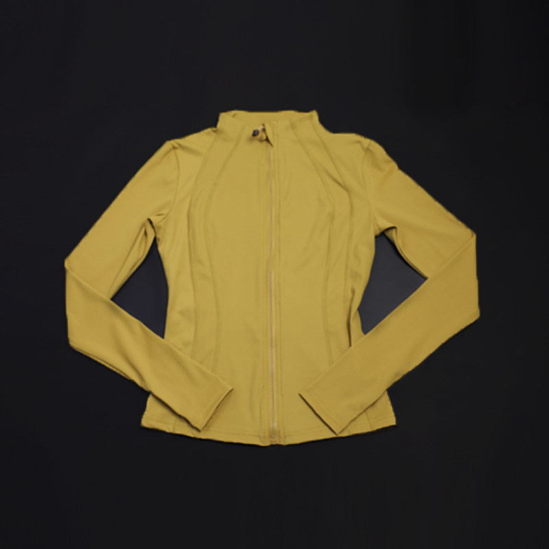 瑜伽服女秋冬立领修身拉链长袖健身上衣速干显瘦透气跑步运动外套,淘宝优惠券,粉丝福利购,淘宝优惠卷