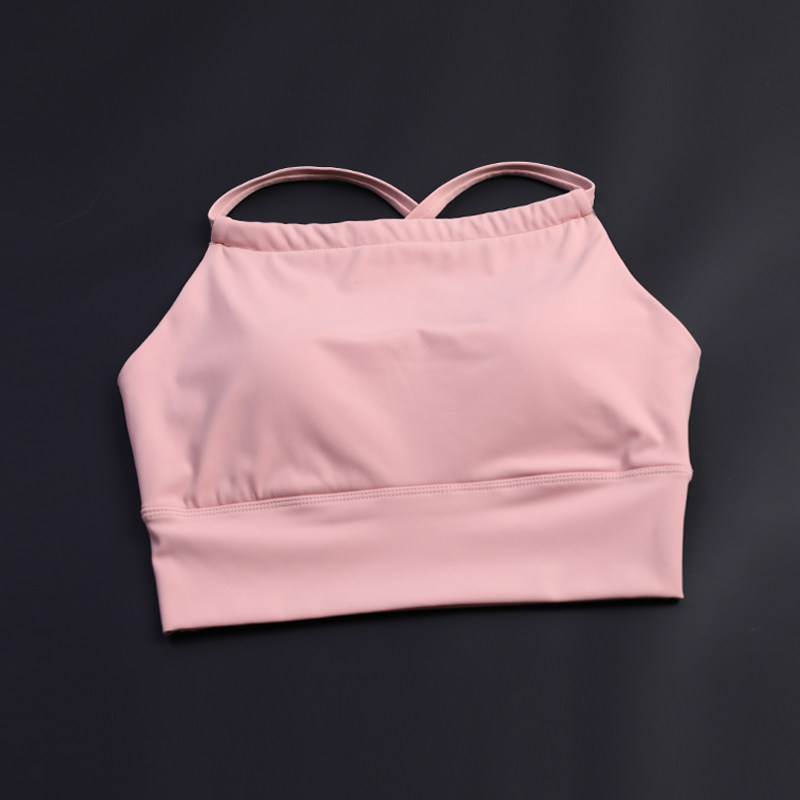 瑜伽服吊带背心式带胸垫运动文胸夏防震女健身普拉提一体美背内衣,淘宝优惠券,粉丝福利购,淘宝优惠卷