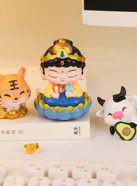 十二生肖本命佛摆件八大守护神