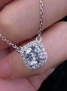 粉黄白公主方项链奢华