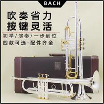 Baha trumpet LT198GS-85 descending B tone silver plated phosphorus bronze trumpet instrument beginology test class and professional playing level