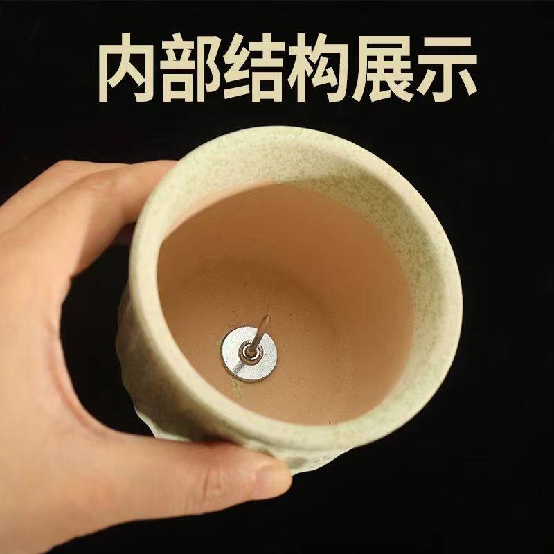 新款防烫薰炉加大口径熏艾香炉室内艾叶艾柱艾灸艾条香炉焚香炉子,淘宝优惠券,粉丝福利购,淘宝优惠卷