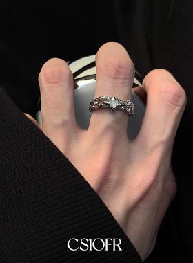 冷门暗黑系戒指月光星芒